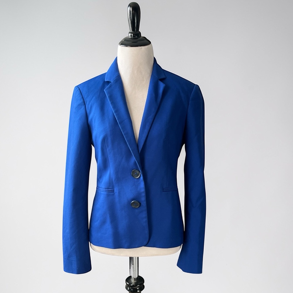 EXPRESS Royal blue two-button blazer jacket size 4